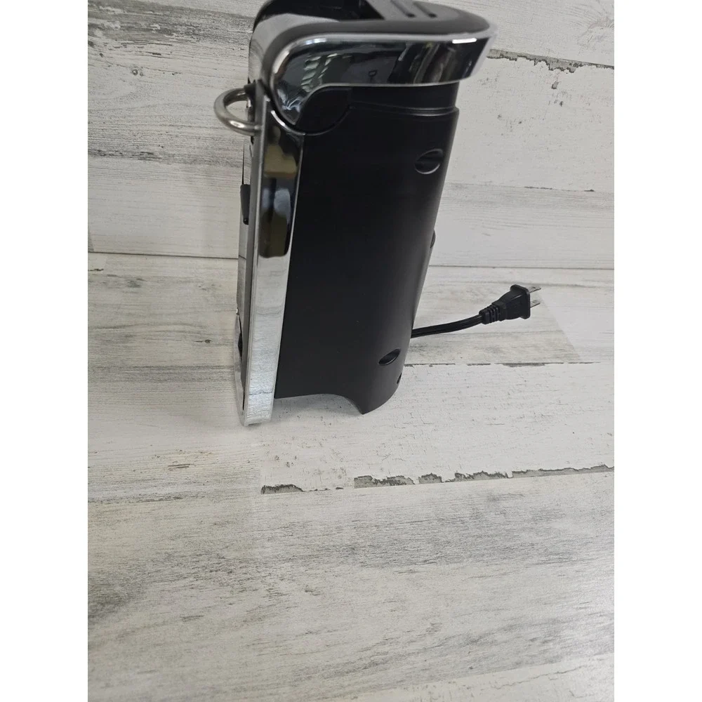Hamilton Beach 76606Z Electric Can Opener Black Chrome with Knife Sharpener
